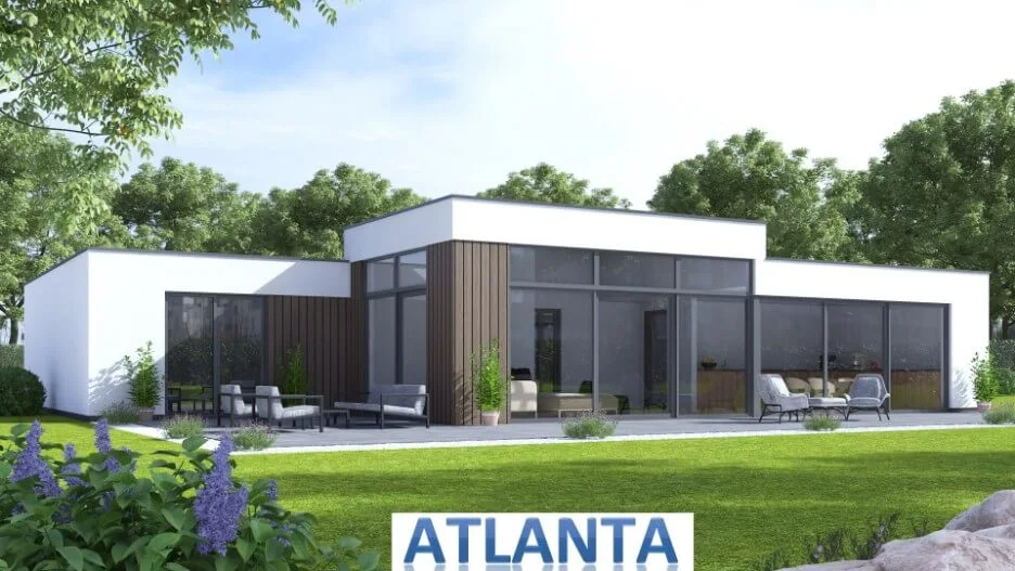 ATLANTA MBS staalframebouw-ontwerp evensloop-woning woonkamer verhoogd